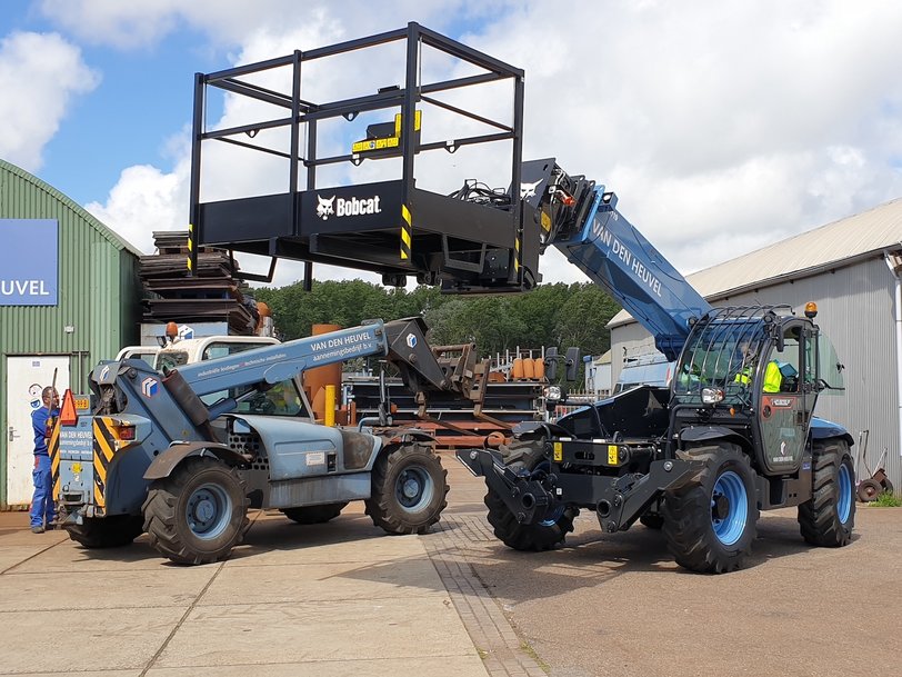 New Bobcat Telehandler Delivered to Van den Heuvel